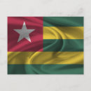 Recherche de drapeau du togo cartes postales Togolais