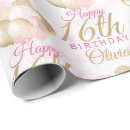Search for 16th birthday wrapping paper Glitter