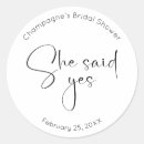 Search for she said yes stickers Modern