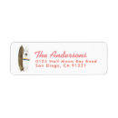 Search for surfer return address labels Surfboard
