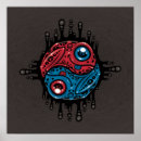 Recherche de grenouille bleue posters Animal