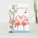 Search for flamingo valentines day cards Hearts