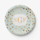 Search for blue and gold graduation plates Glitter