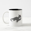 Search for gray cat mugs Tuxedo