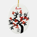 Search for red cherry ornaments Sakura