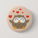 Search for owl love buttons Animal