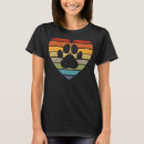 Search for paw print womens tshirts Retro