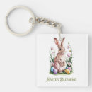 Search for bunny square keychains Floral