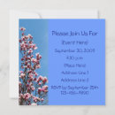 Search for pink blossoms invitations Flower