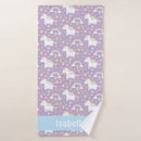 Search for cute girl bath towels Unicorn