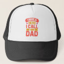 Search for orange and black hats Dad