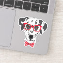 Search for red dog stickers Girl