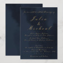 Search for midnight blue wedding invitations Calligraphy