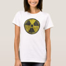 Recherche de radioactivité tshirts Symbole