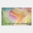 Search for multicolors rectangle stickers Contemporary