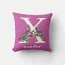 Recherche de lettre x coussins Mignon