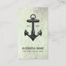 Recherche de ancre vintage cartes visite Marin