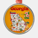 Search for georgia peach ornaments Map