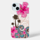 Search for pink palm tree iphone cases Hawaiian