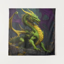 Search for dragon tapestries Green