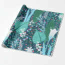 Search for lush wrapping paper Leaves
