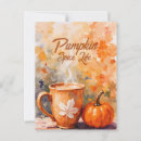 Search for pumpkin vertical postcards Coffee