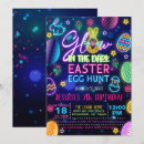 Search for easter egg hunt birthday invitations Glow in the dark