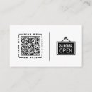 Recherche de ouvert cartes visite Customer