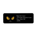Search for black kittens return address labels Feline