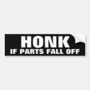 Search for falling bumper stickers Honk