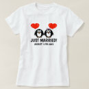 Recherche de de mariage de pingouin tshirts Mignon