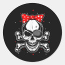 Search for skull crossbones stickers Women