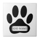 Search for paw print tiles Black