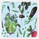 Search for vintage vegetables stickers Food