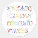 Recherche de alphabets autocollants Couleur