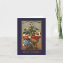 Search for animals vintage christmas cards Tree