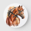 Recherche de tête de cheval horloges Chevaux