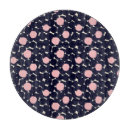 Recherche de pois bleu planches à découper Rose