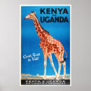 Recherche de vintage giraffe art Safari