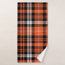 Search for orange and black bath towels Chequered