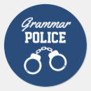 Search for grammar police stickers School