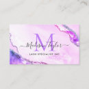 Search for purple glitter business cards Marble