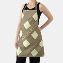 Search for light brown aprons Stripes
