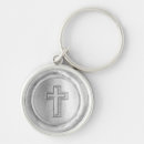 Search for vintage religion keychains Cross