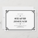 Search for art deco save the dates Border