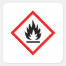 Search for flammable stickers Danger