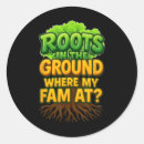 Search for family roots stickers Usa