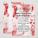 Search for blood splatter invitations Party