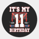 Search for 11th birthday stickers 11 years