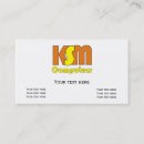 Search for special business cards Yellow